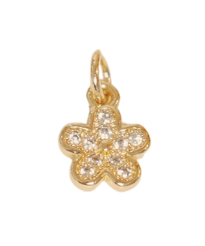 flower（gold・zirconia）