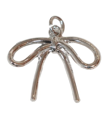 big metal ribbon（silver）